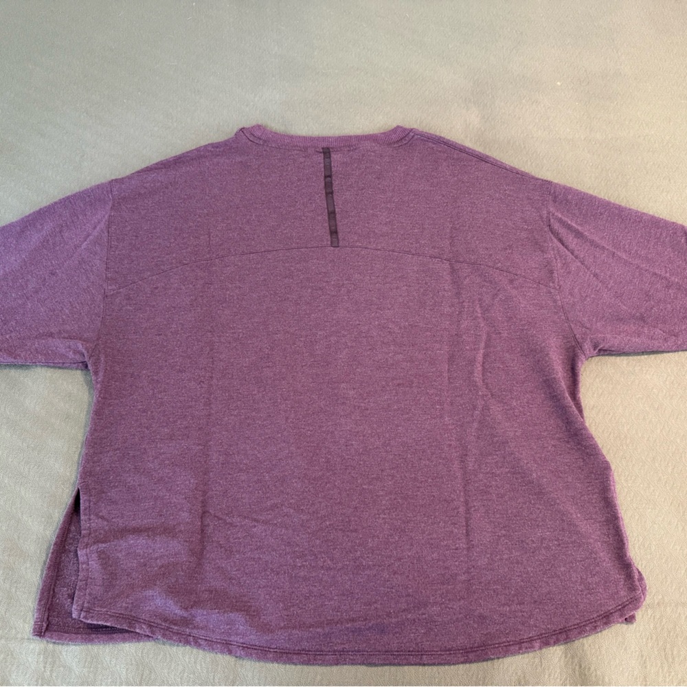 L.L. Bean crewneck pull over soft sweatshirt modal oversized medium batwing nice